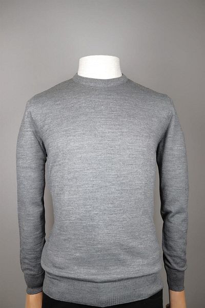 Nehir 234500101 NEHİR BASIC O-COLLAR KNITWEAR GRAY