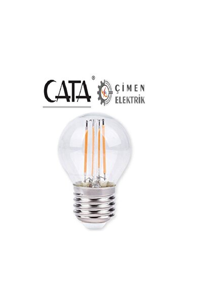 Cata 10 ADET CT 4288 Cata 4W Flament Led Ampul Günışığı 3200k E27 Duy