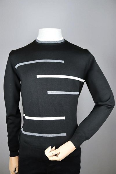 Nehir 234102201 RIVER O-COLLAR KNITWEAR BLACK