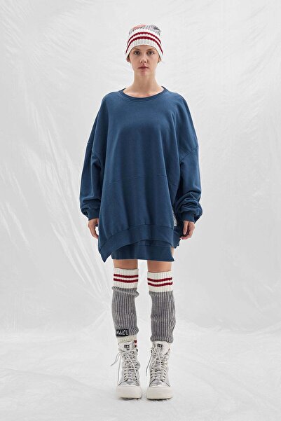 VDR سويت شيرت بترولي 14276