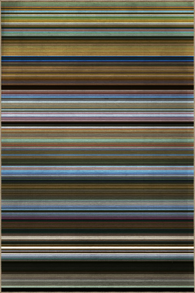 Rugs Modern Halı Υφασμένο χαλί δαπέδου με μοτίβο από ομοιόμορφες ρίγες σε απο...