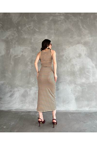 Fiori Спідниця середньої довжини з еластичним поясом і смужками