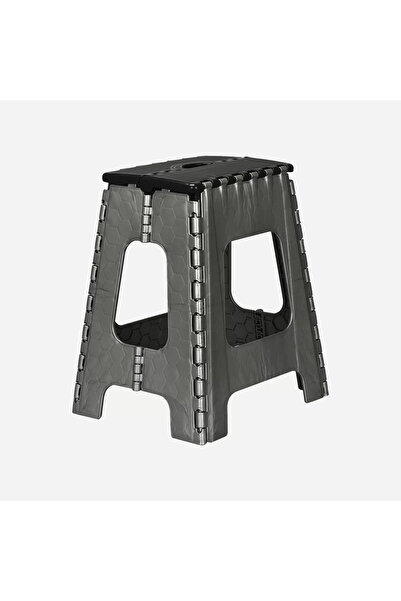 Genel Markalar Katlanır Tabure Merdiven Uzun Gri