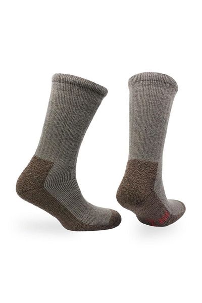 NORFOLK Nasuh "clımayarn" Technology Ultimate Full Cushioning Θερμικές κάλτσες πεζοπορίας καφέ
