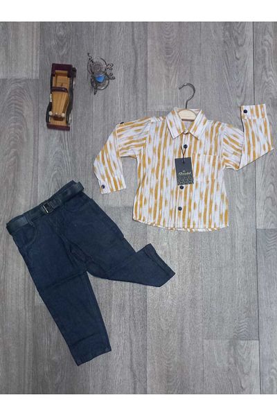 Doradino Pants, Shirt, Belted Children's Set