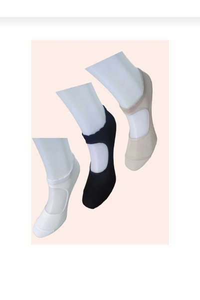 RBS SOCKS 3-PACK PILATES YOGA SOCKS