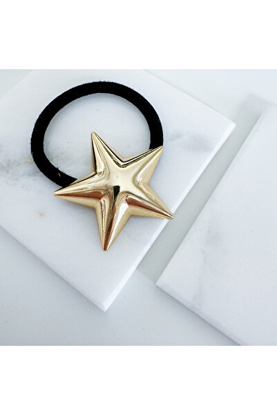 CHARMLUCKY Metal yıldız lastikli toka