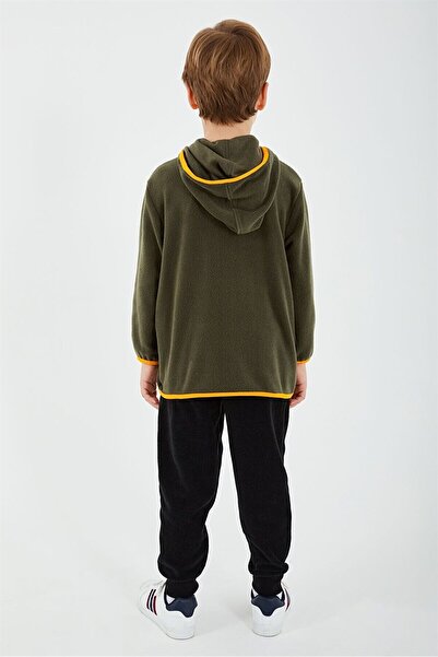 ROLY POLY Rp2906-g Brooklyn Written Polo Tracksuit Set 9-15 Years Khaki