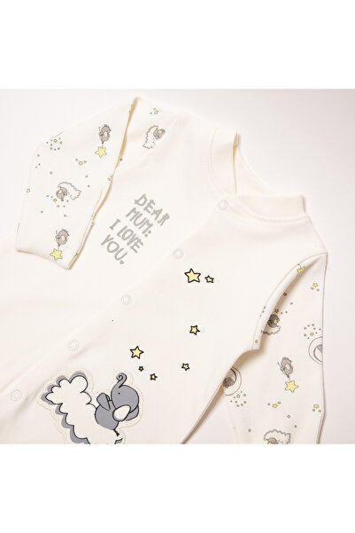 Bebetto INTERLOK JUMPSUIT SET 3 Pieces (SLEEPY CUTE) Z 891