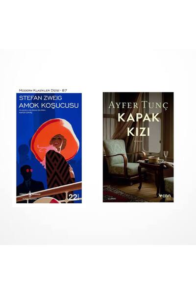 TÜRKİYE İŞ BANKASI KÜLTÜR YAYINLARI Amok Koşucusu (Stefan Zweig) - Kapak Kızı...