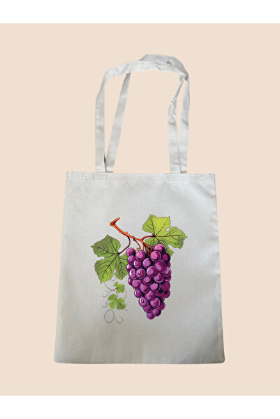 lili hediyelik Сумка з принтом винограду - велика жіноча сумка через плече