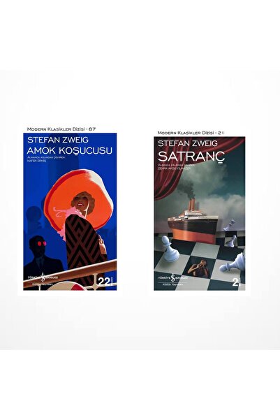 TÜRKİYE İŞ BANKASI KÜLTÜR YAYINLARI Amok Koşucusu (Stefan Zweig) - Satranç (S...