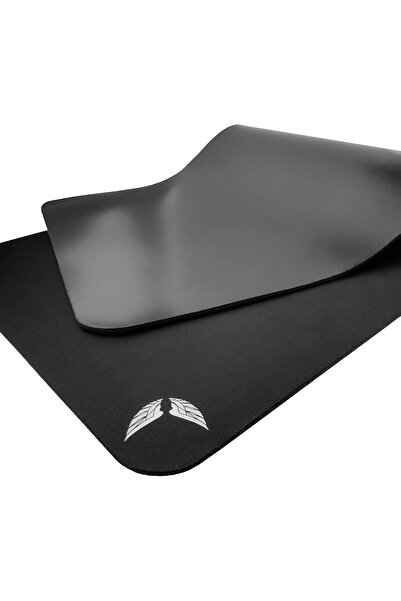 ÇEÇEN HOME لوحة ماوس ألعاب صغيرة الحجم (22 × 18 سم) قاعدة ماوس ألعاب غير قابلة للانزلاق باللون الأسود