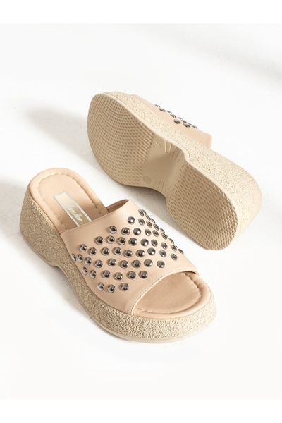 Alemdar Shoes Γυναικείες παντόφλες ESTER Mink