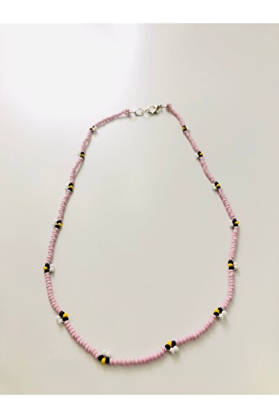 Handmade Minimal Boncuk Arı Kolye