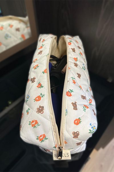 BAHELS Pinterest Viral Pattern Xl Size Bag Geantă de voiaj pentru toate coafarea