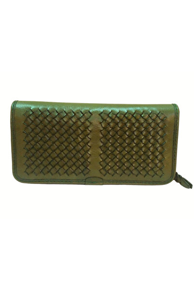 GÖN Genuine Leather Wallet 16 Arta Tan