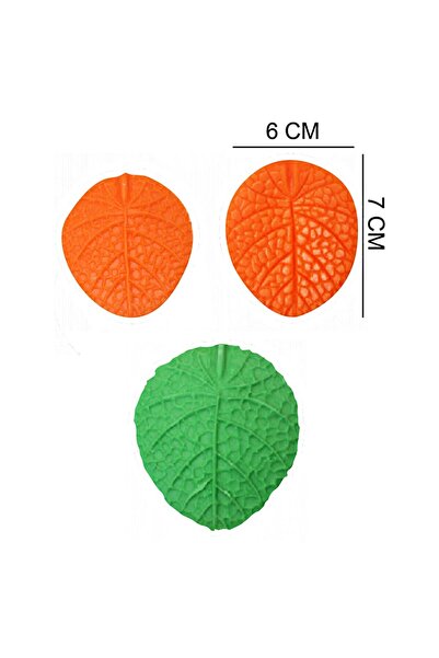 Butedo Damarlı Yaprak Silikon Şeker Hamuru, Sabun, Mum Kalıp