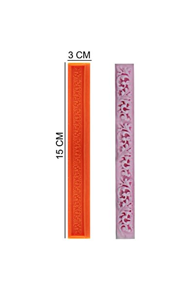 Butedo Bordür Silikon Şeker Hamuru, Sabun, Mum Kalıp