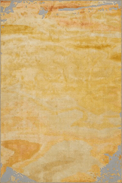 Rugs Modern Halı Sarı Temalı Soyut Desenli Kreatif Modern Dekoratif Halı 3993