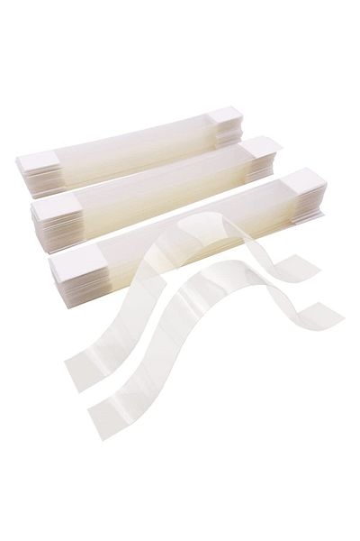 Copyder 50 Pieces Transparent PVC Wobbler Price Tag and Information Card Holder - 1.5x20 cm