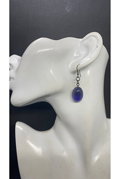 Porsuk Alternatif أقراط نسائية مصنوعة يدويًا من الخرز الزجاجي في الهند