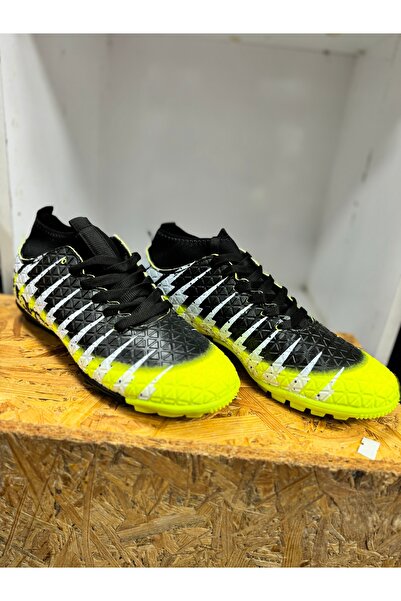 Lion 1453 Yellow-Black Unisex Halisaha Shoes