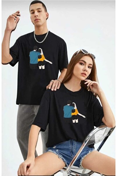 PERISENSE Unisex Femei Bărbați Design 8 Imprimate Combinație de cuplu de iubi...