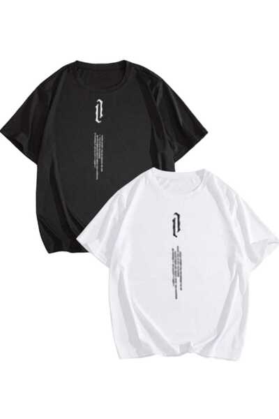 PERISENSE للجنسين النساء الرجال العمودي المطبوعة عاشق زوجين مزيج كبير الحجم ت...