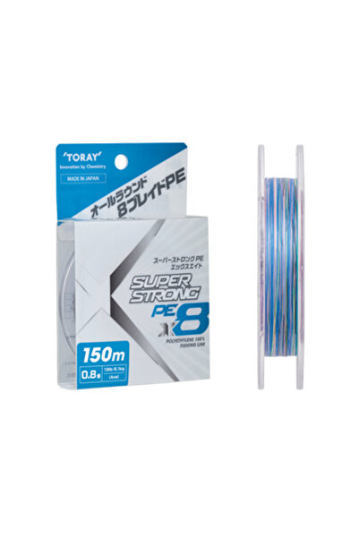Toray سوبر قوي PE X8 150mt 0,8PE
