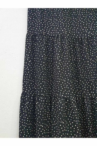 sercan konfeksiyon Battal Women's Skirt - Layered and Seersucker Lycra Fabric
