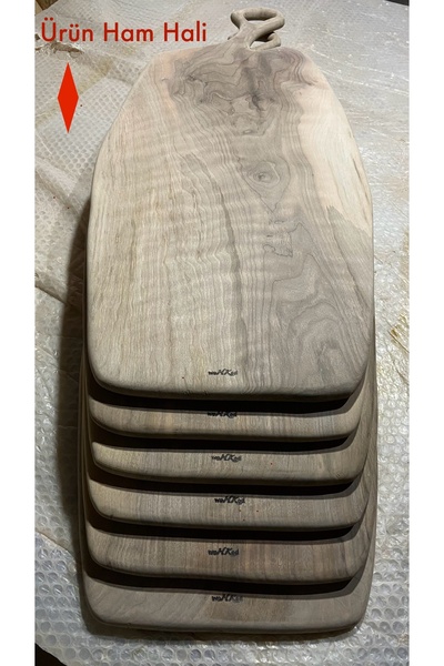 wohkod Extra Büyük Boy Sunum Tahtası, Kesme Tahtası, Servis Tahtası ( 72 X 33 Cm)