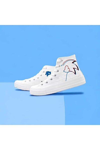 amazoondesing حذاء رياضي للأطفال مطبوع عليه خط للأطفال سريع الجري