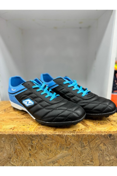Lion SİYAH-TURKUAZ  ERKEK JUMBO  HALISAHA AYAKKABI