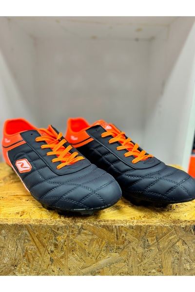 Lion Dark Blue Orange Men's Crampon Shoes