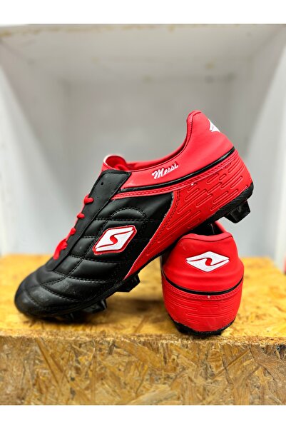 Lion Black Red Men's Crampon Shoes