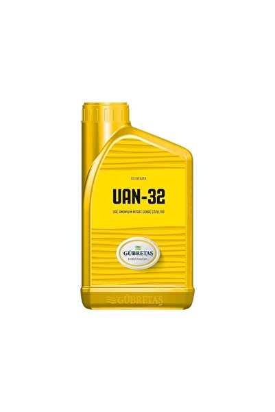 DZÜ DEMİRLER TARIM Uan32 Yüksek Azotlu Sıvı Yaprak Gübresi Mikro Element Içerikli 1 Lt