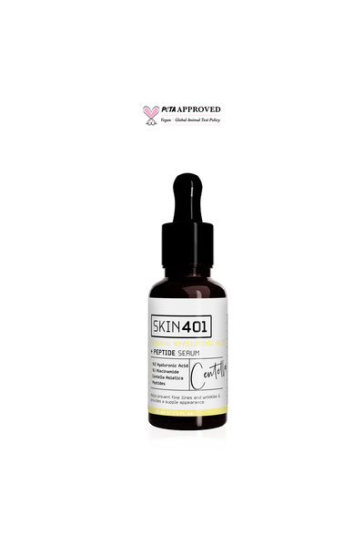 Skin401 Yenileyici ve Yoğun Nemlendirici %2 Hyaluronik Asit + Peptit Serum 30ml