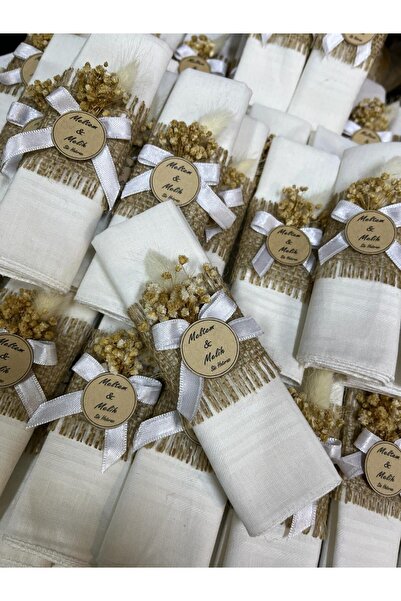 Mendilim 10 Adet Söz Mendili Söz Nişan Sünnet Kına Düğün Hediyelik Ürünler