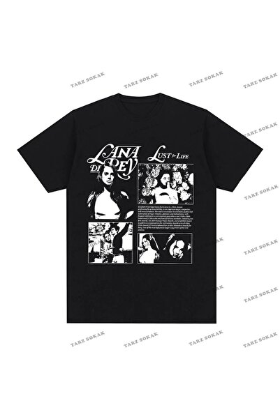 Tarzsokak تي شيرت لانا ديل ري للجنسين