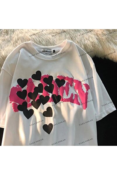 Adrift Y2K Unisex Harajuka Anime Retro Kawai Kuromi Tricou Kod Rertr Tarzsoka...