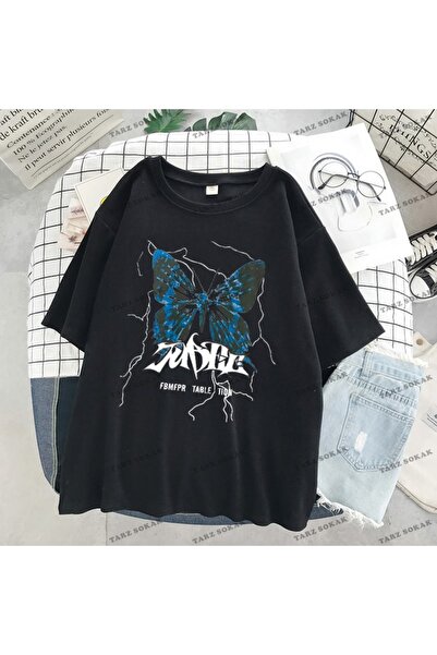 Adrift Tricou Y2K unisex Harajuka Anime Retro Kawai Kuromi Cod Rertr Tarzsoka...