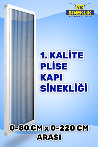 VIZ SİNEKLİK Kapı Plise Sineklik Akordiyon Sineklik Sürgülü Sineklik Kapı Sin...