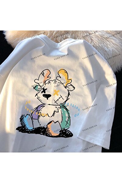 Adrift Tricou Y2K unisex Harajuka Anime Retro Kawai Kuromi Cod Rertr Tarzsoka...