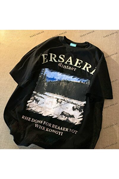 Adrift Y2K Unisex Harajuka Anime Retro Kawai Kuromi Tricou Kod Rertr Tarzsoka...