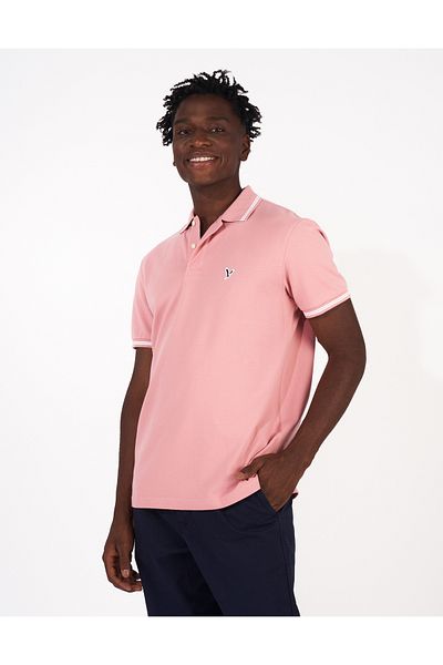 AMERICAN EAGLE Men's Pink T-Shirt U-1165-9152