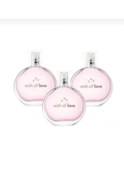 AVON Wish Of Love Kadın Parfüm Edt 50 Ml. Üçlü Set