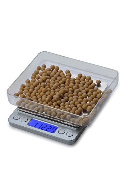 NEBİL HOME Dijital Hassas Mutfak Ve Kuyumcu Terazisi - 2000 gr./0.1 gr.