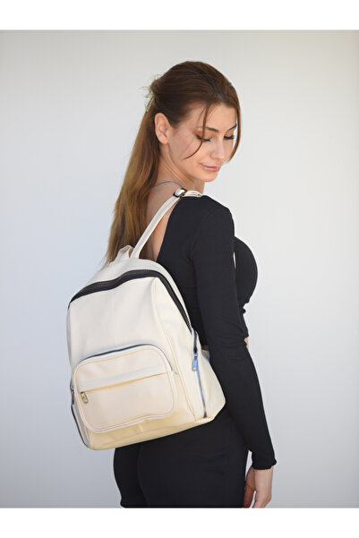 MONALIZA حقيبة ظهر جلدية من جارا ووش