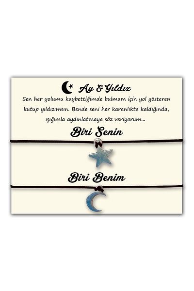 Sunligo Moon Star Lover Love Couple Bracelets